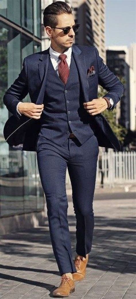 navy blue suit with shoes|blue suit shoes combination.